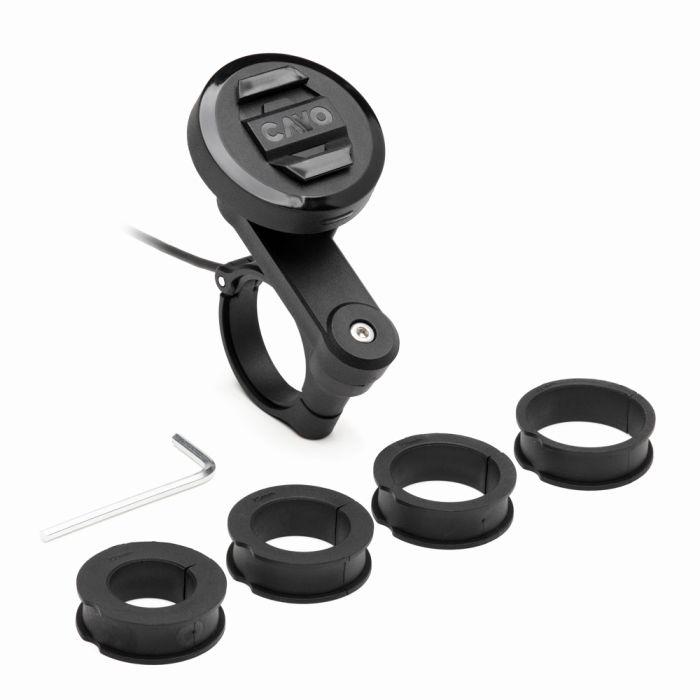 CAYO moto.dokk Motorcycle Smartphone Charging and Vibration Dampening Mount