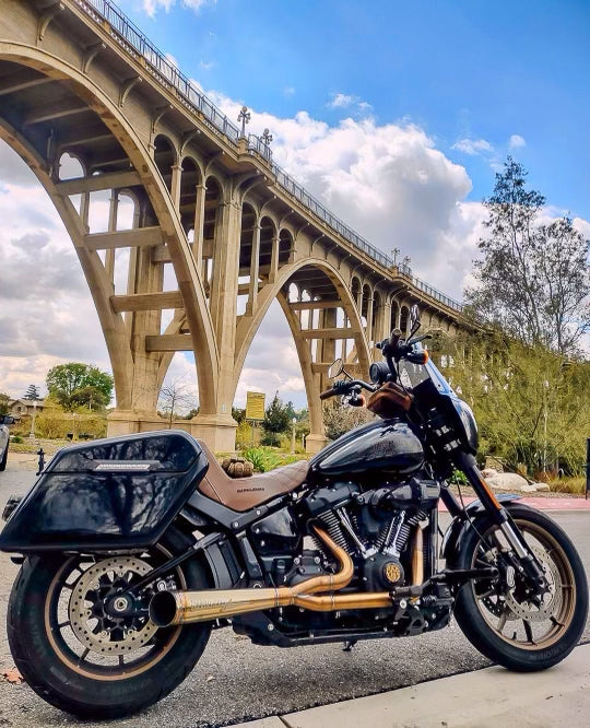 Stealth Pipes Motorcycle Exhaust For '17-'25 Harley Davidson M8 Softail