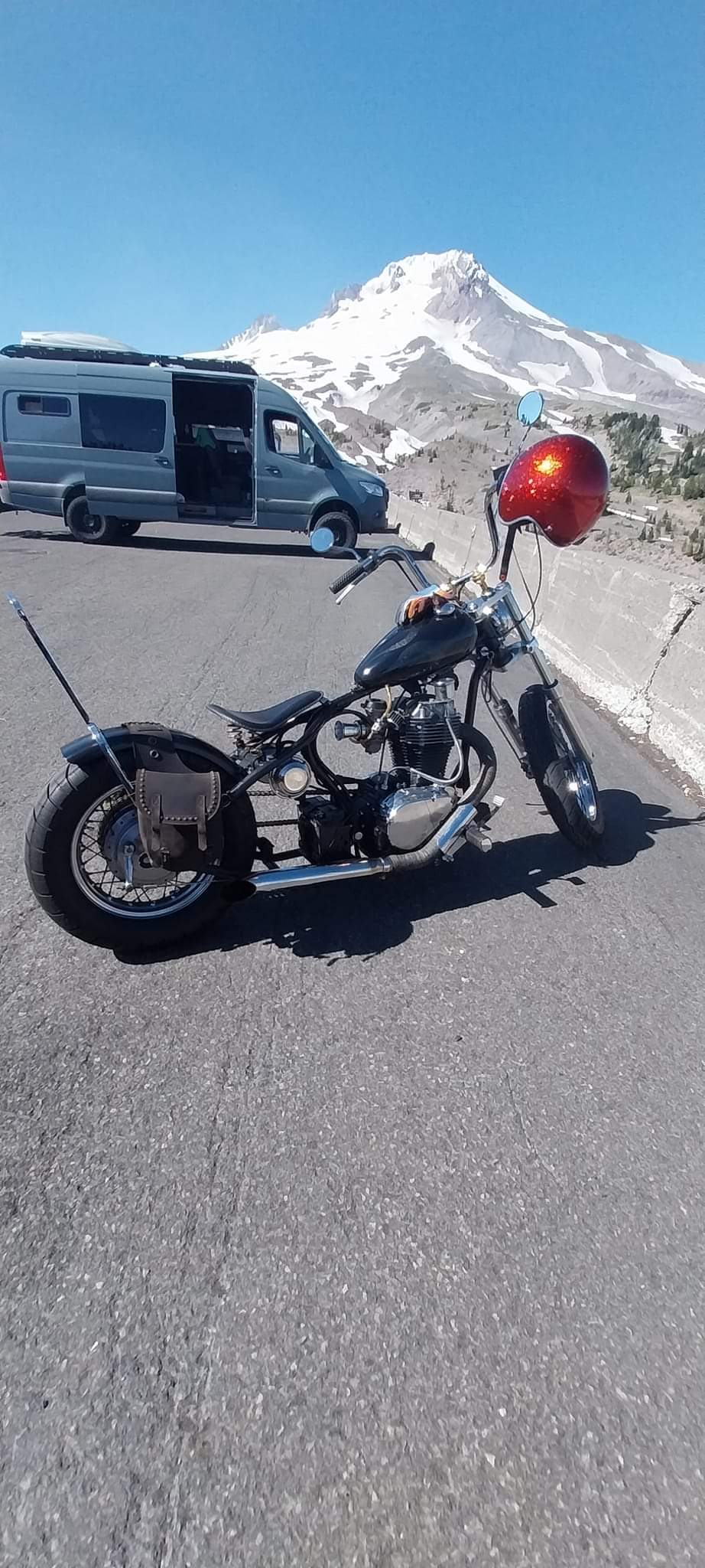 Voodoo Vintage Fabrication MK33 Motorcycle Hardtail for 1986 - Current Suzuki LS650/ S40 Savage
