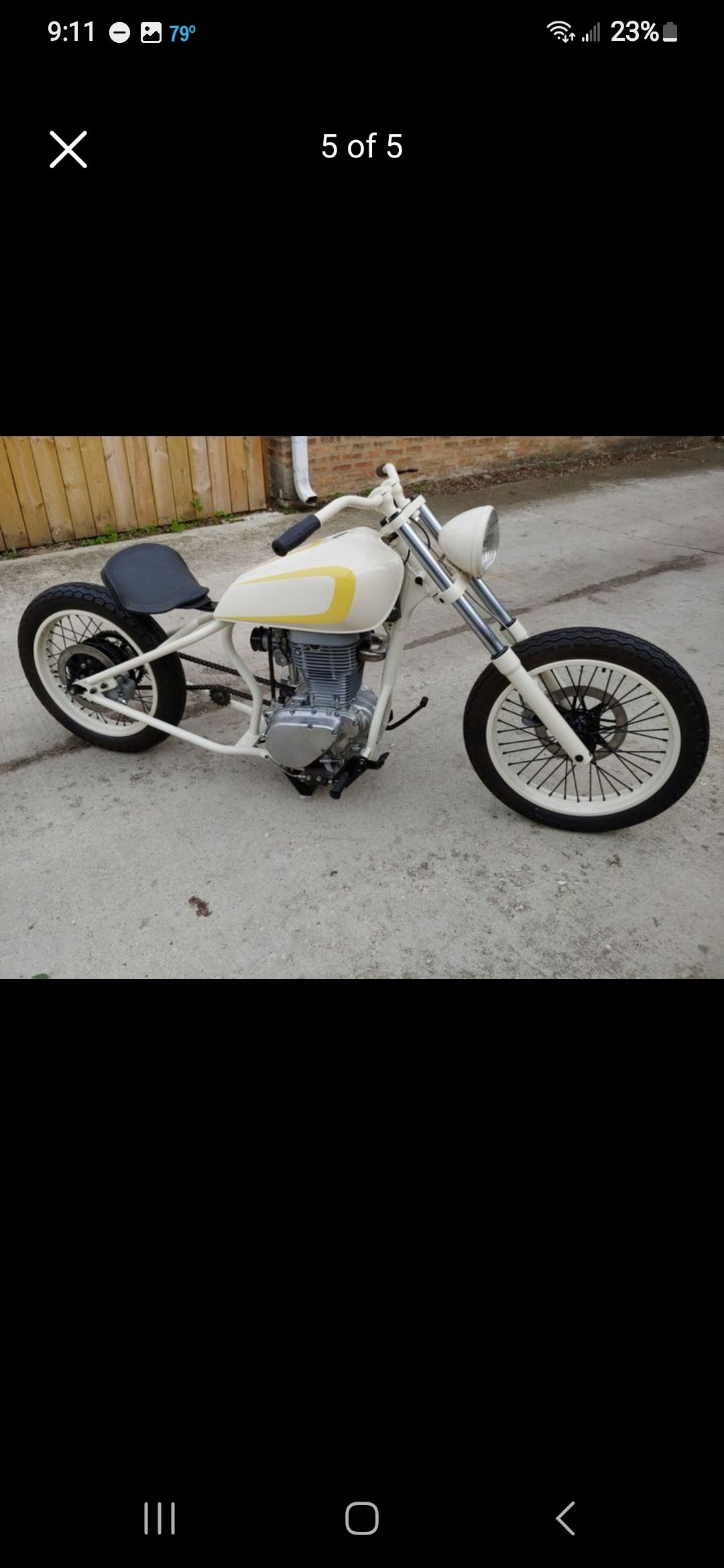 Voodoo Vintage Fabrication MK33 Motorcycle Hardtail for 1986 - Current Suzuki LS650/ S40 Savage