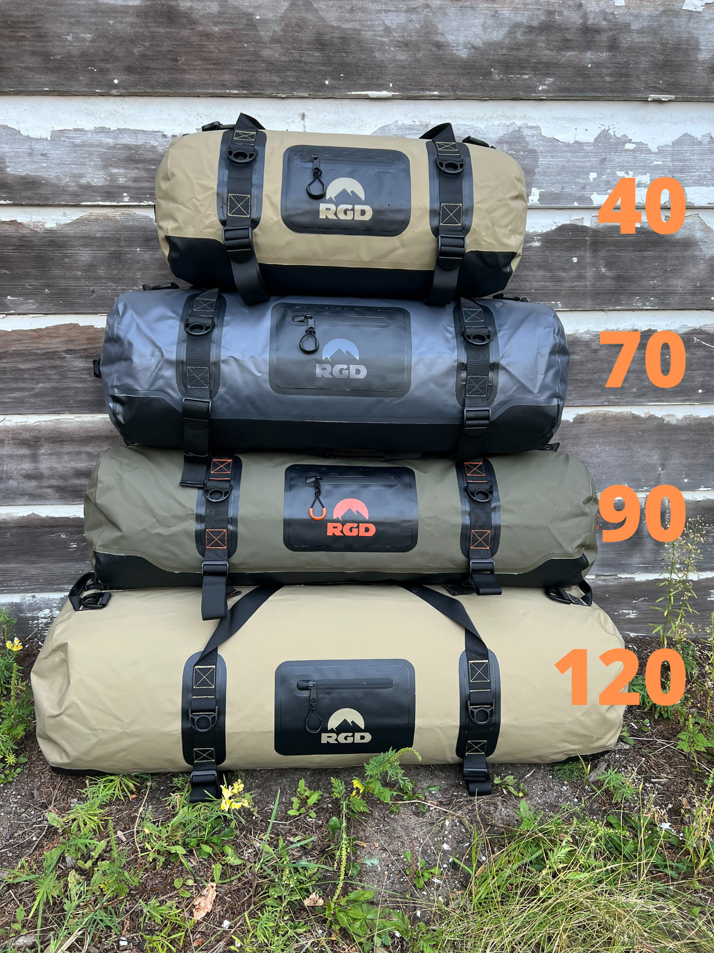 RGD 90 Liter Waterproof Motorcycle Duffel Bag