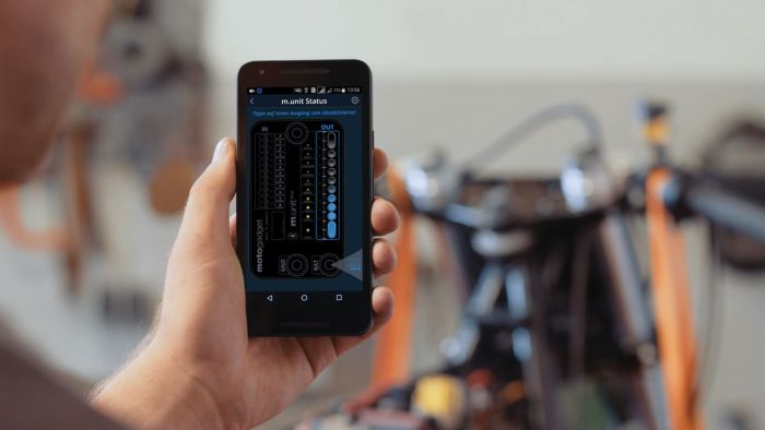 Motogadget mo.unit blue Motorcycle Digital Control Unit