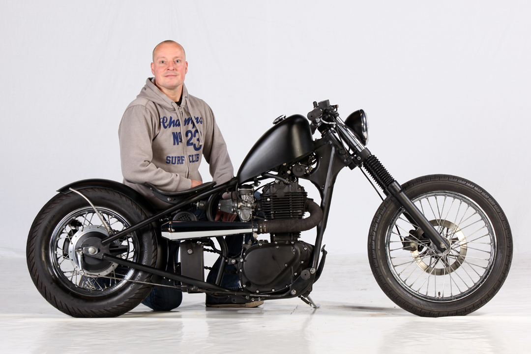 Voodoo Vintage Fabrication MK33 Motorcycle Hardtail for 1986 - Current Suzuki LS650/ S40 Savage