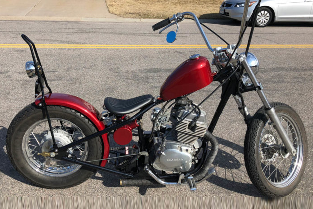 Voodoo Vintage Fabrication MK41 Motorcycle Hardtail for Honda CMX250 Rebel