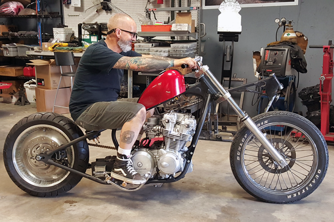 Voodoo Vintage Fabrication MK42 Motorcycle Hardtail for 1979-1982 Honda CB750 DOHC