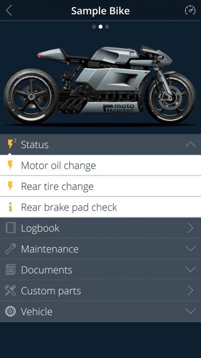 Motogadget mo.unit blue Motorcycle Digital Control Unit