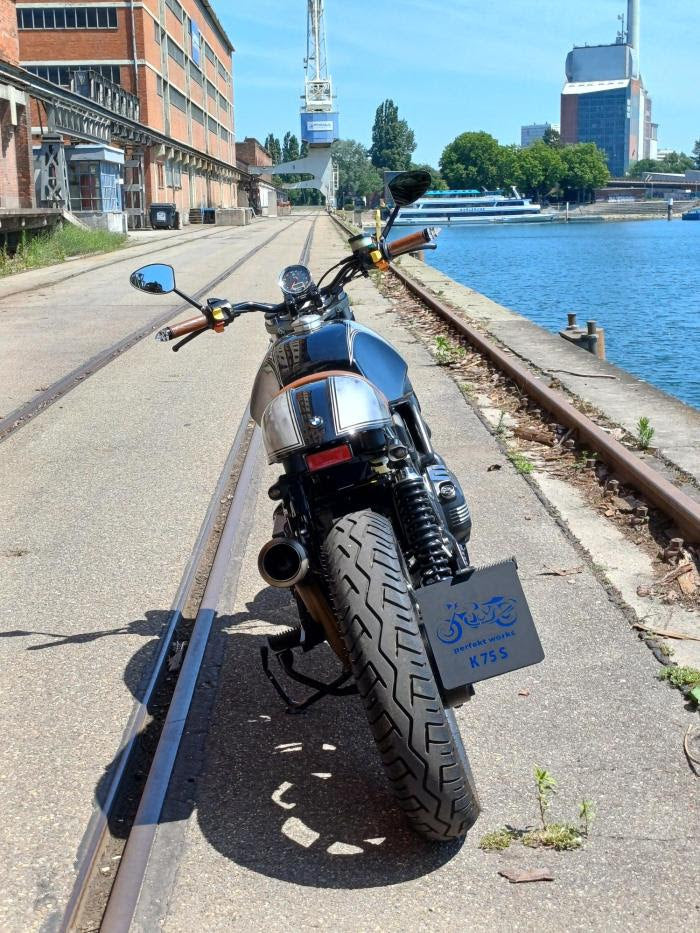 1991 BMW K 75 S- "The Curved Black Steel"