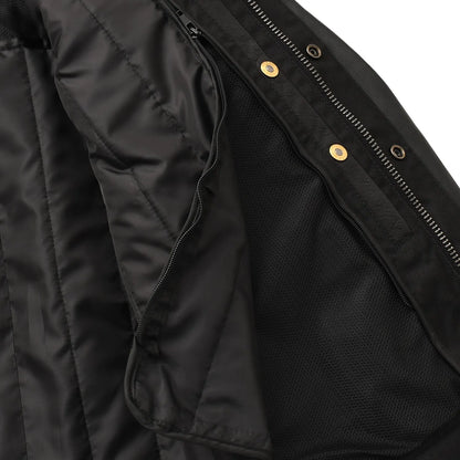 First Manufacturing Company Nightstrike Men’s Motorcycle Leather Jacket