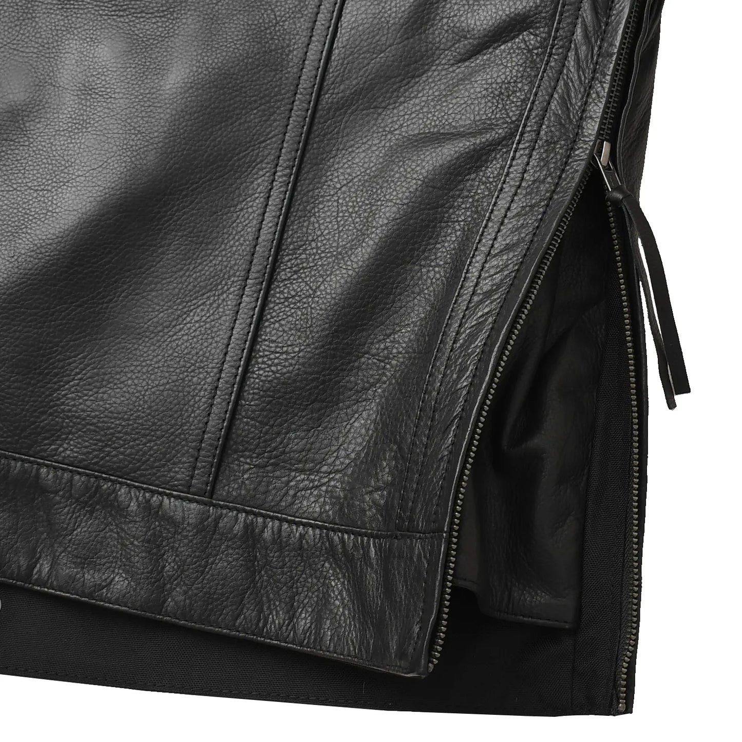 First Manufacturing Company Nightstrike Men’s Motorcycle Leather Jacket