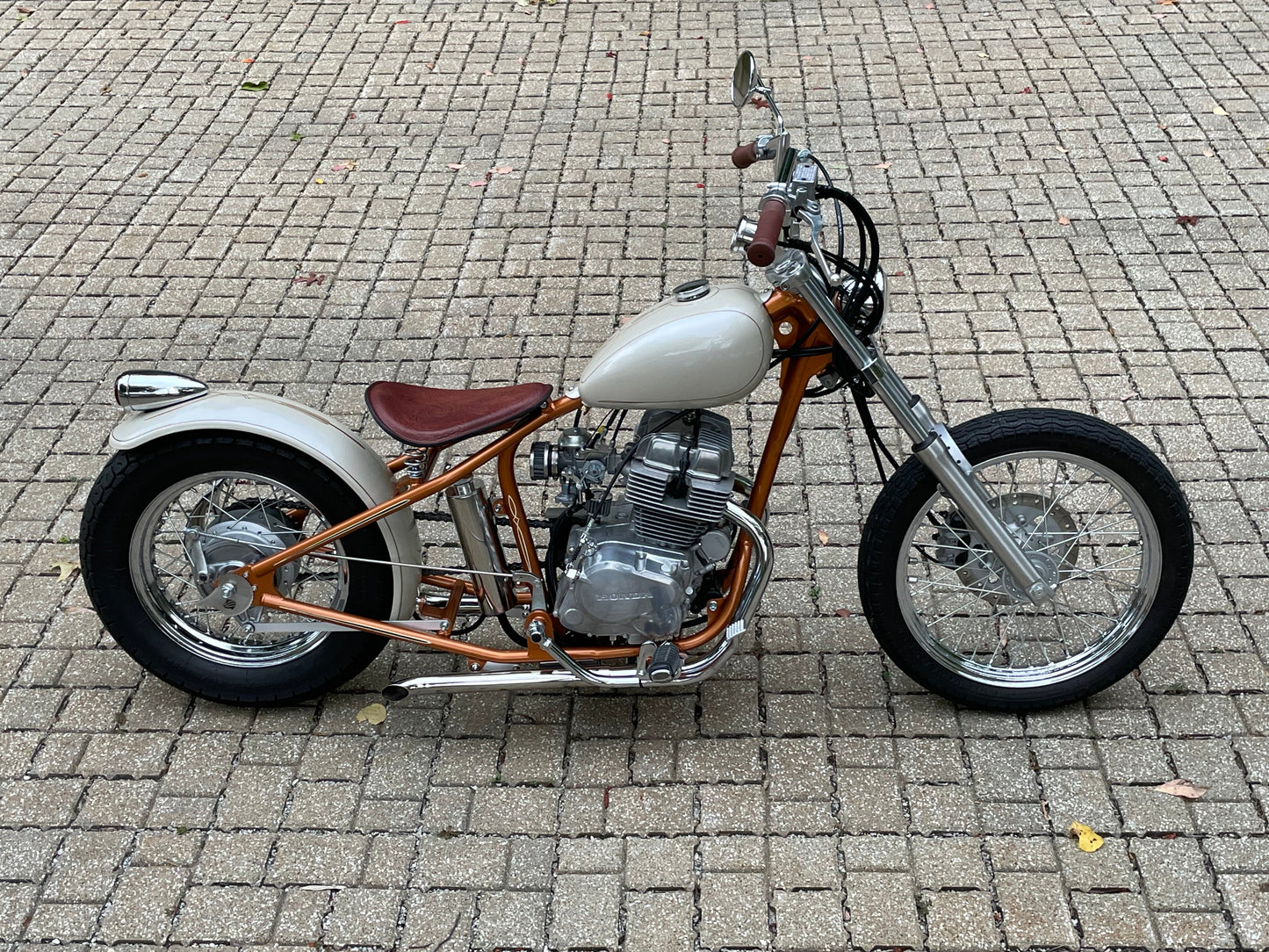 Voodoo Vintage Fabrication MK41 Motorcycle Hardtail for Honda CMX250 Rebel