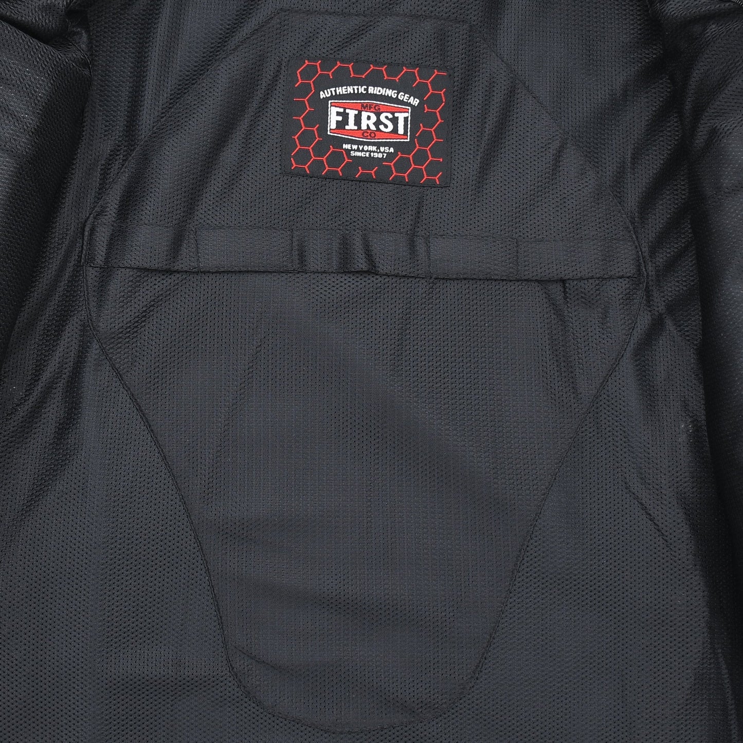 First Manufacturing Company Commuter Men's Motorcycle Leather Jacket