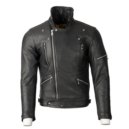 Goldtop Motorcycle Outfitters The 617 Leather Motorcycle Jacket- Men's