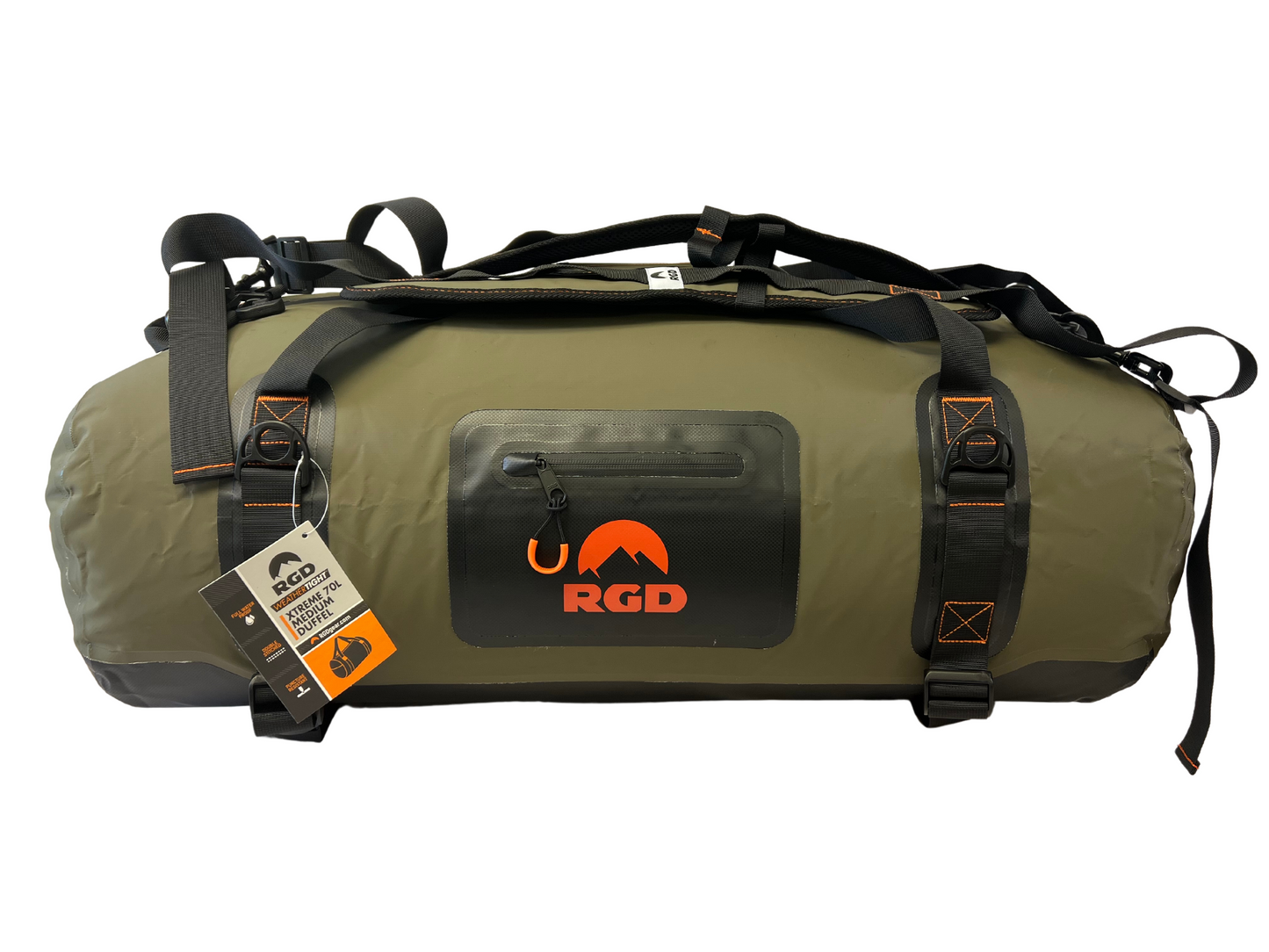 RGD 70 Liter Waterproof Motorcycle Duffel Bag