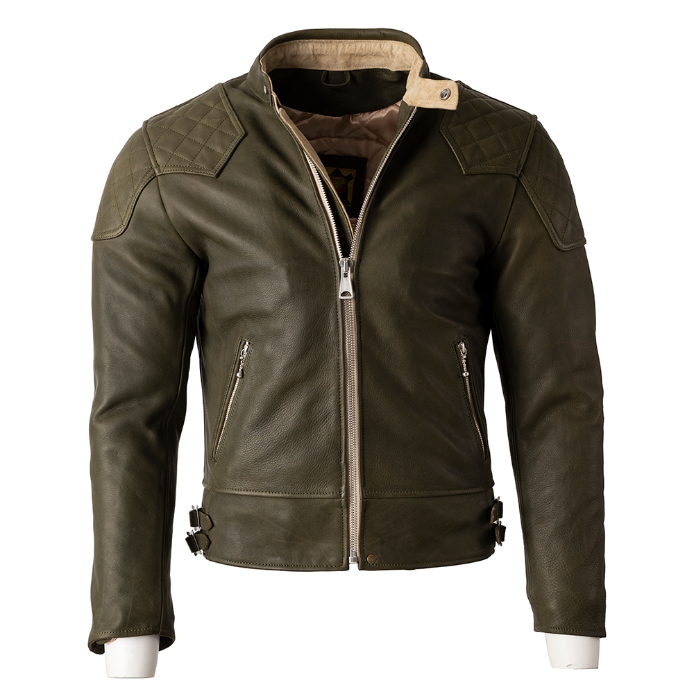 Goldtop Motorcycle Outfitters The '76 Cafe Racer Motorcycle Jacket Men's