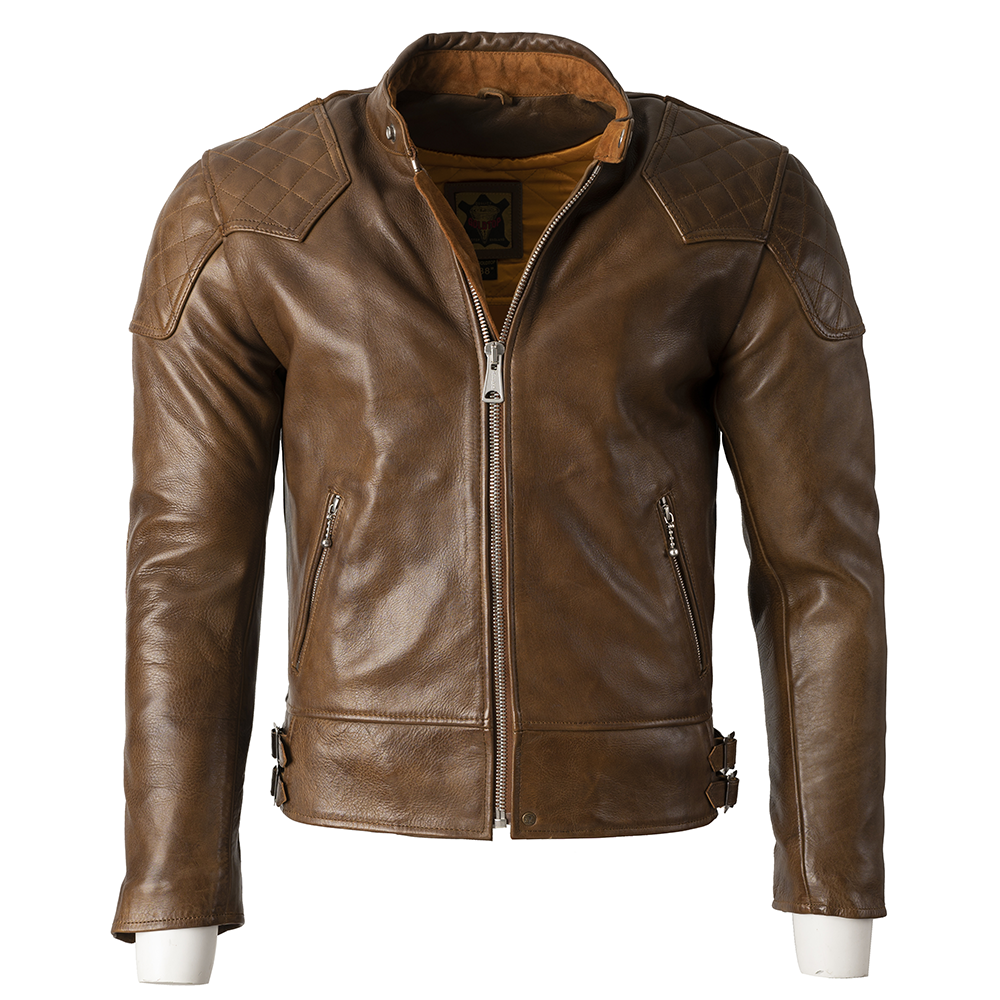 Goldtop Motorcycle Outfitters The '76 Cafe Racer Motorcycle Jacket Men's