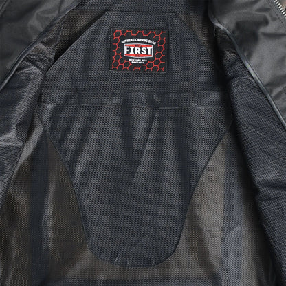 First Manufacturing Company Rider Club - Men's Leather Motorcycle Jacket