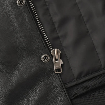 First Manufacturing Company Nightstrike Men’s Motorcycle Leather Jacket