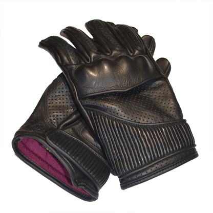 Goldtop Motorcycle Outfitters Silk Lined Viceroy Motorcycle Gloves- Men's