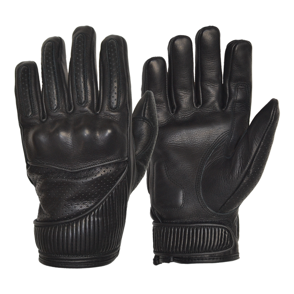 Goldtop Motorcycle Outfitters Silk Lined Viceroy Motorcycle Gloves- Men's