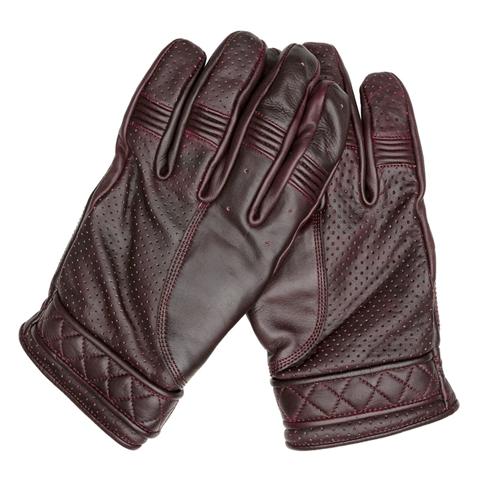 Goldtop Motorcycle Outfitters Short Cuff Bobber Motorcycle Gloves- Men's