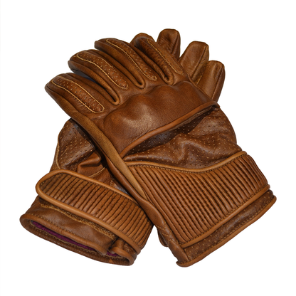 Goldtop Motorcycle Outfitters Silk Lined Viceroy Motorcycle Gloves- Men's