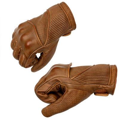 Goldtop Motorcycle Outfitters Silk Lined Viceroy Motorcycle Gloves- Men's