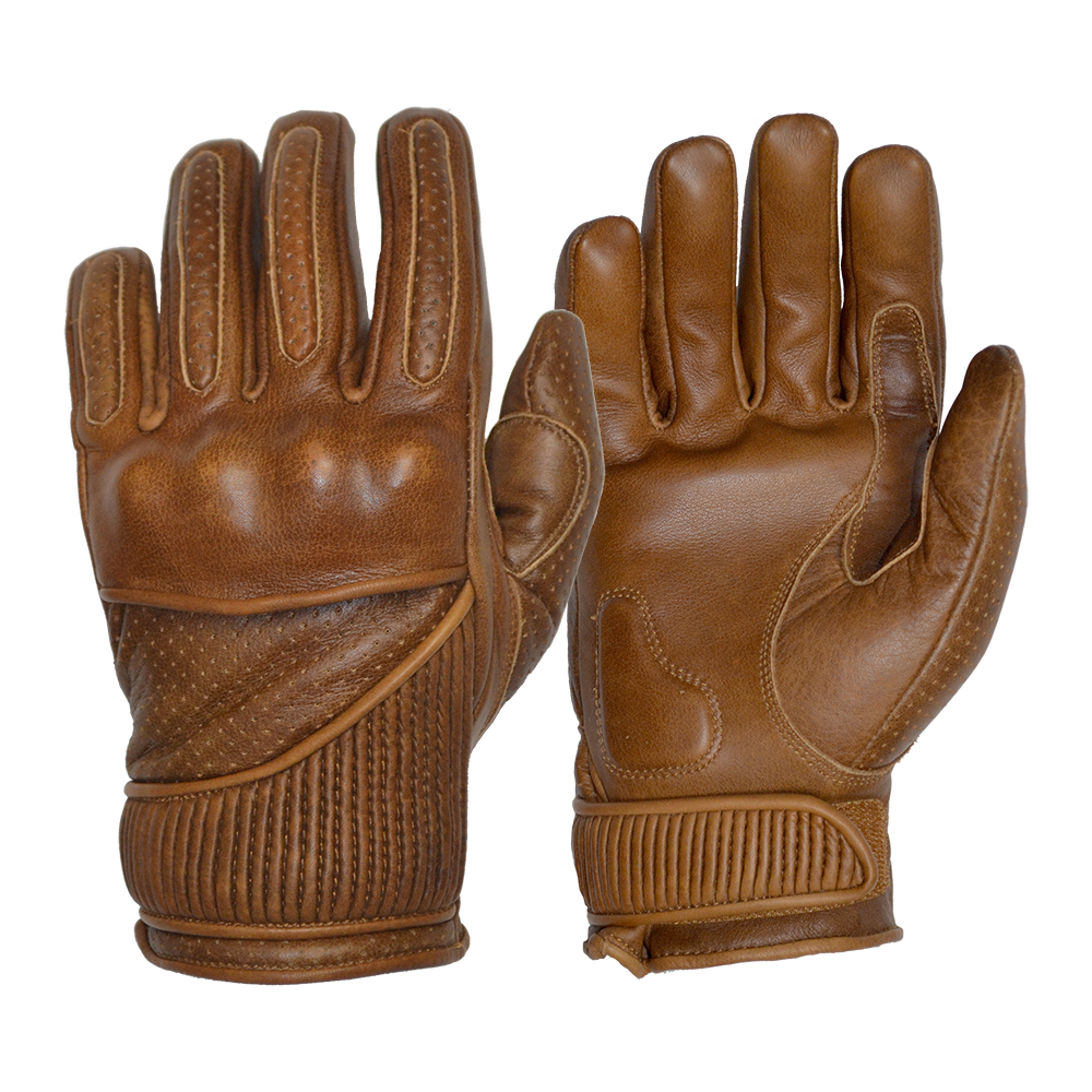 Goldtop Motorcycle Outfitters Silk Lined Viceroy Motorcycle Gloves- Men's