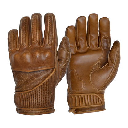 Goldtop Motorcycle Outfitters Silk Lined Viceroy Motorcycle Gloves- Men's