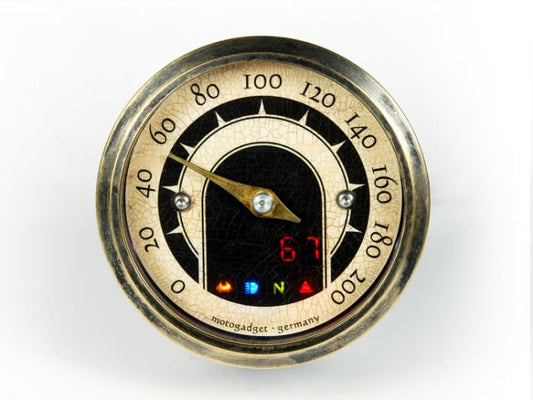 Motogadget Motoscope Tiny Vintage Motorcycle Speedometer