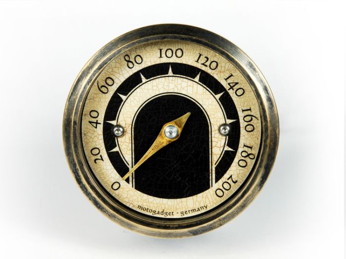 Motogadget Motoscope Tiny Vintage Motorcycle Speedometer