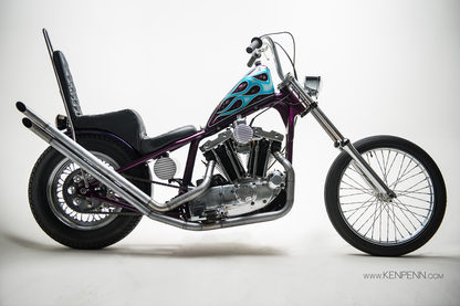 Voodoo Vintage Fabrication MK55 Motorcycle Hardtail for 1982-2003 Harley Davidson Evolution Sportster