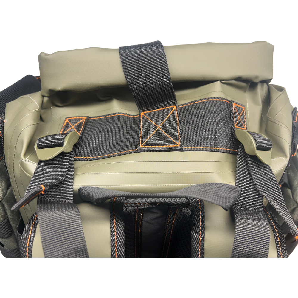 Rolltop Waterproof Tactical Backpack with Molle Straps