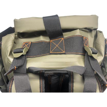 Rolltop Waterproof Tactical Backpack with Molle Straps