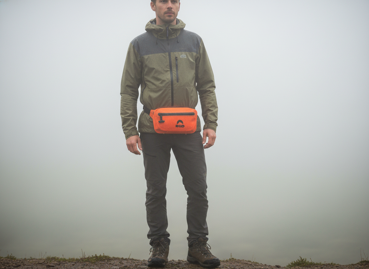 RGD Waterproof  Motorcycle Hip Pack - Unisex