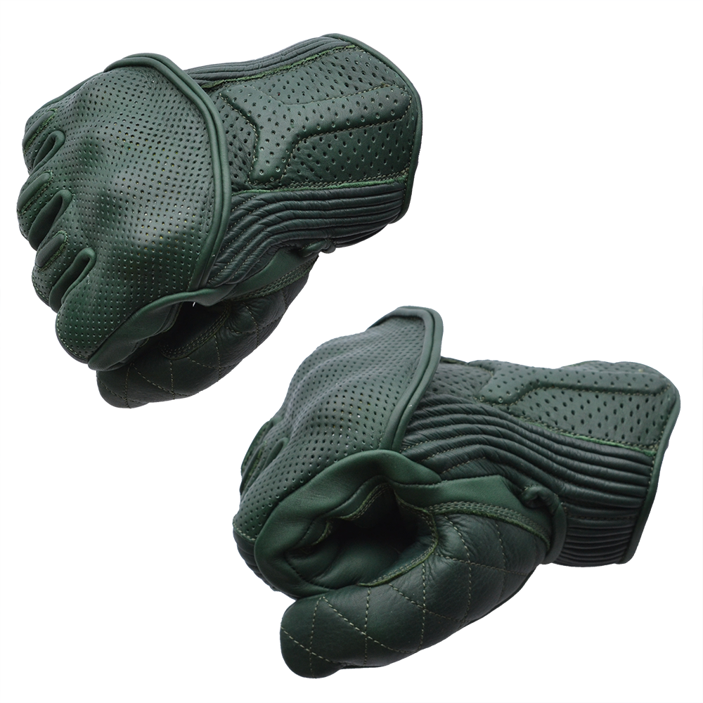 Goldtop Motorcycle Outfitters Silk Lined Predator Motorcycle Gloves- Men's