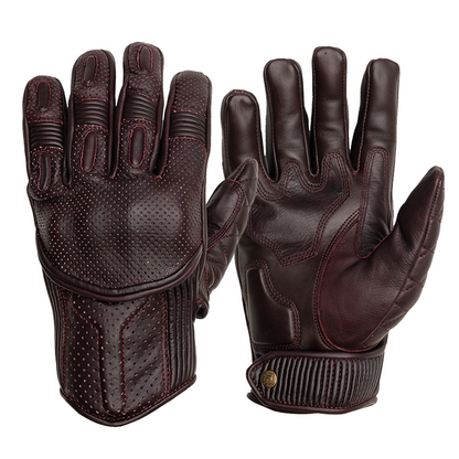 Goldtop Motorcycle Outfitters Silk Lined Predator Motorcycle Gloves- Men's