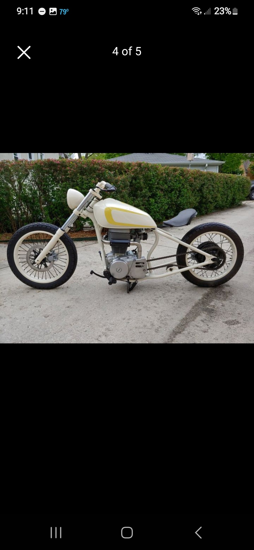 Voodoo Vintage Fabrication MK33 Motorcycle Hardtail for 1986 - Current Suzuki LS650/ S40 Savage