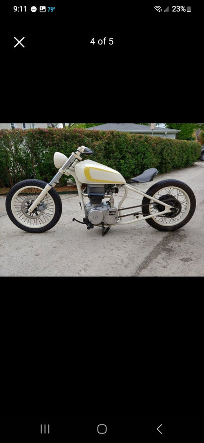 Voodoo Vintage Fabrication MK33 Motorcycle Hardtail for 1986 - Current Suzuki LS650/ S40 Savage