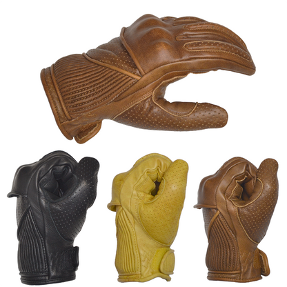 Goldtop Motorcycle Outfitters Silk Lined Viceroy Motorcycle Gloves- Men's