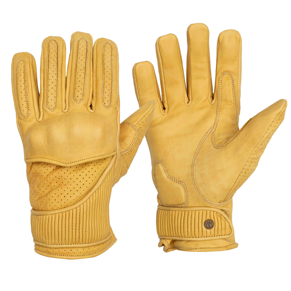 Goldtop Motorcycle Outfitters Silk Lined Viceroy Motorcycle Gloves- Men's