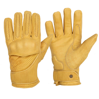 Goldtop Motorcycle Outfitters Silk Lined Viceroy Motorcycle Gloves- Men's