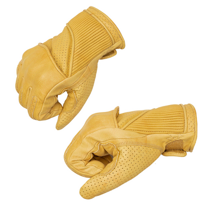 Goldtop Motorcycle Outfitters Silk Lined Viceroy Motorcycle Gloves- Men's