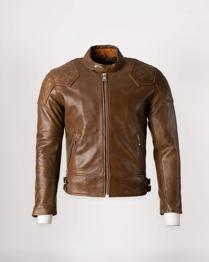 Goldtop Motorcycle Outfitters The '76 Cafe Racer Motorcycle Jacket Men's