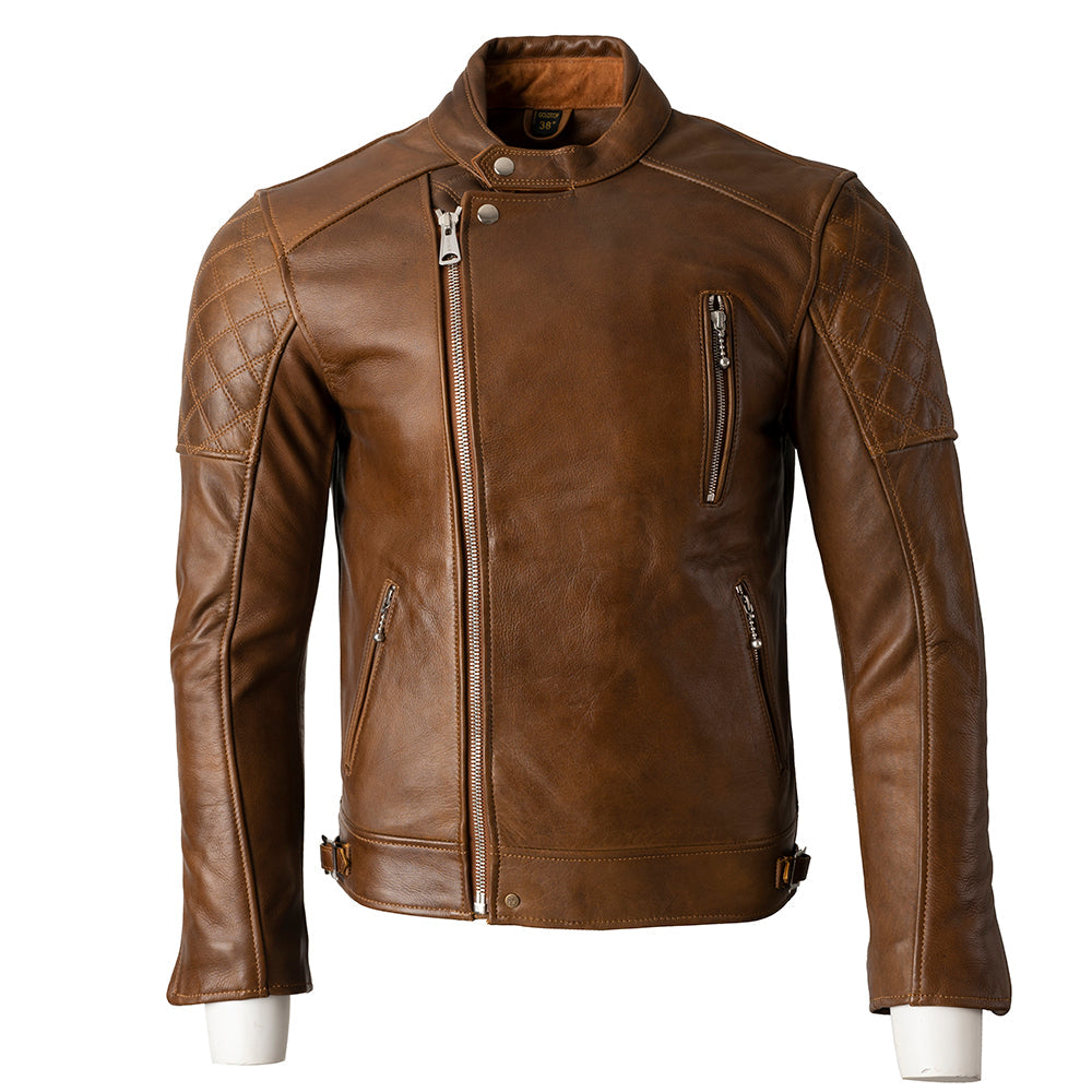 Goldtop Motorcycle Outfitters The Bobber  Motorcycle Jacket Men's