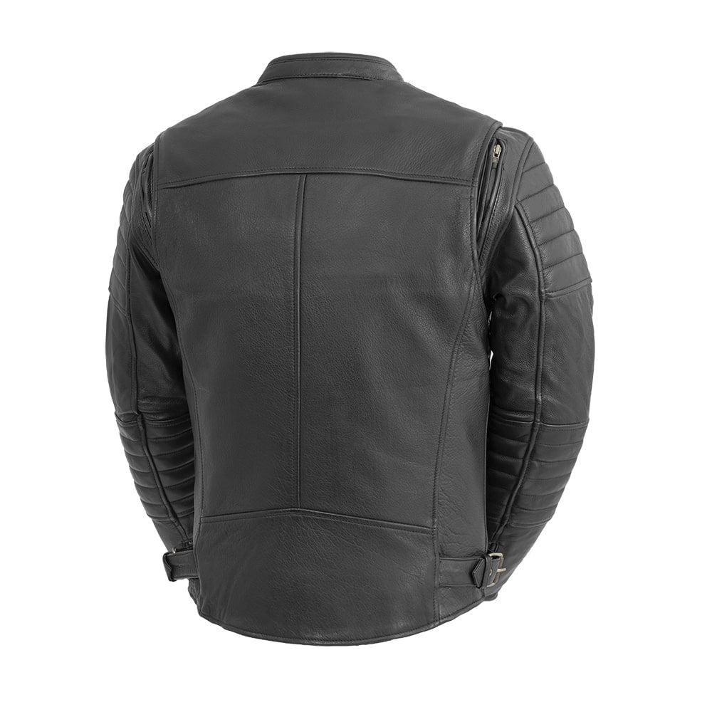 First Manufacturing Company Commuter Men's Motorcycle Leather Jacket