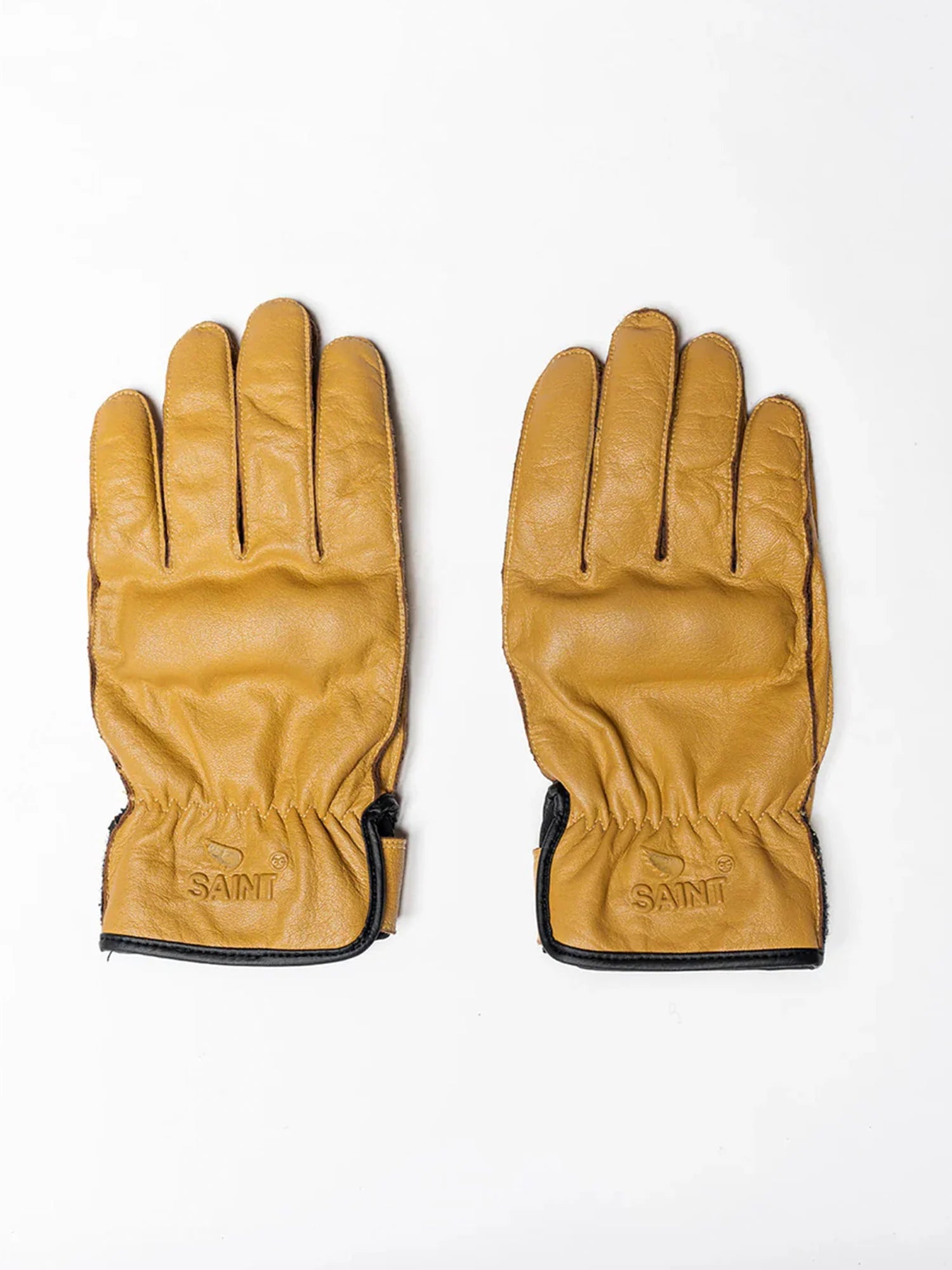 SA1NT Inside Out Motorcycle Gloves Men's- Yellow