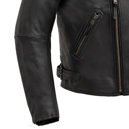 First Manufacturing Company Enforcer Men's Motorcycle Leather Jacket