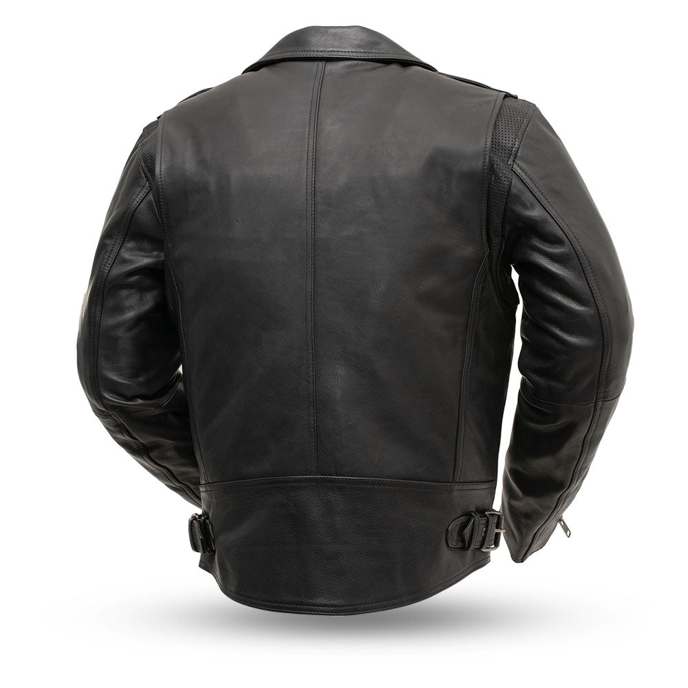 First Manufacturing Company Enforcer Men's Motorcycle Leather Jacket