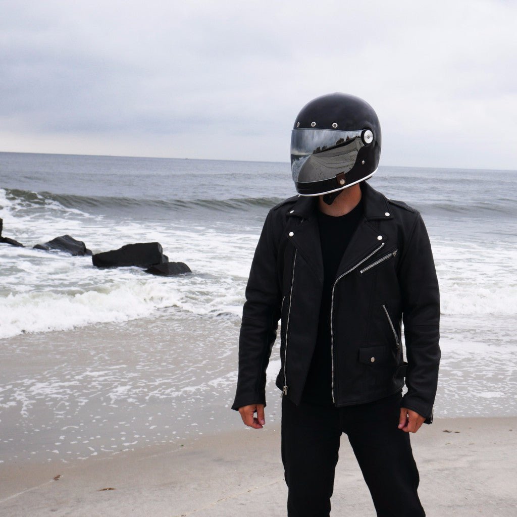 First Manufacturing Company Enforcer Men's Motorcycle Leather Jacket