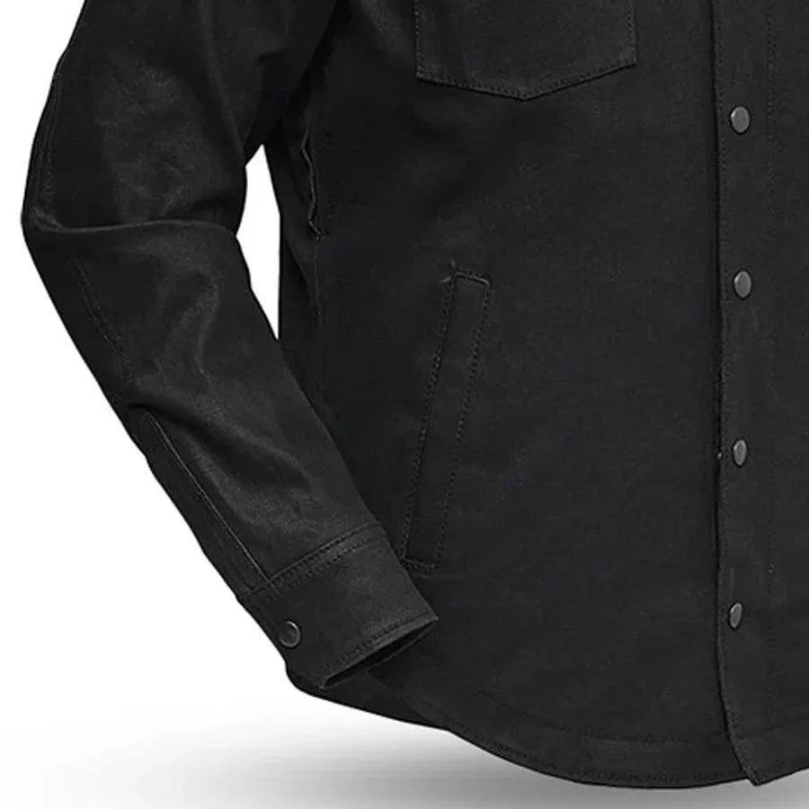 First Manufacturing Company Equalizer Men's Motorcycle Denim Shirt